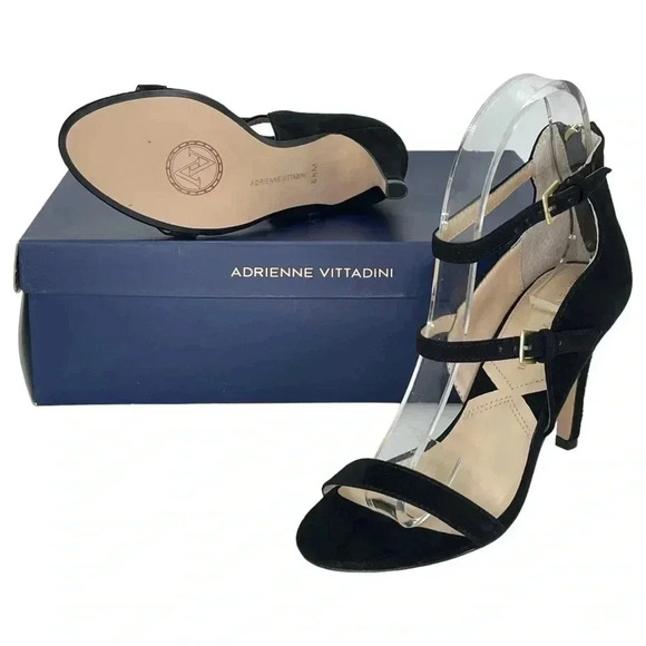 Adrienne Vittadini Georgino Fine Suede Leather Womens Heels Size 5.5M - Picture 12 of 12